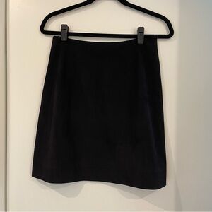 Aritzia Babaton Suede-Like Skirt